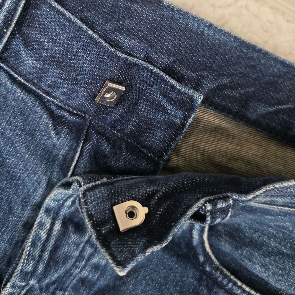 Christian Dior JAdior Logo Selvedge Denim Boyfriend Blue Jeans Womens 32 (27x29) - Picture 16 of 16
